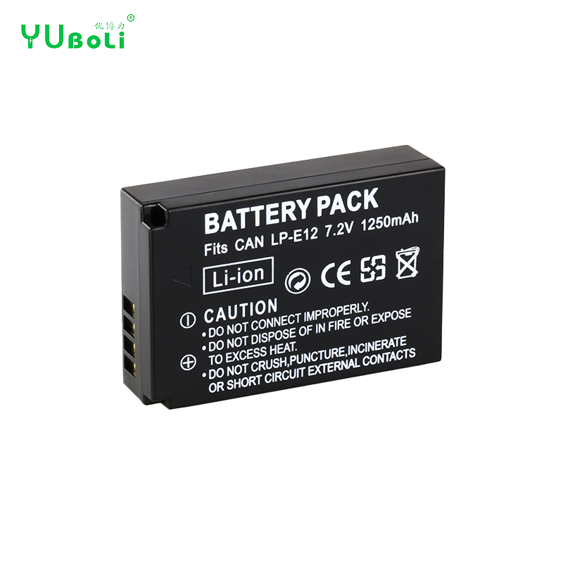 lp-e12相機(jī)電池適用于佳能EOS M50 M200 M100 100D SX70hs M10 M2 M kissx7 x7